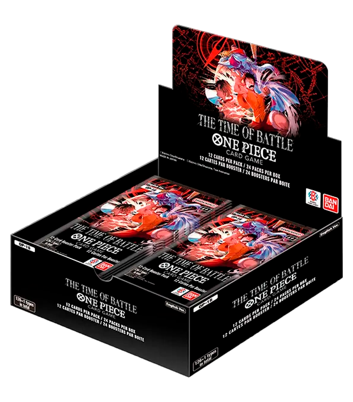how many packs in a booster box one piece Display OP16 (24 Packs) English Includes special DON Quality:New - Repackaged Printable Pokemon Birthday Cards image-order-checked-v1