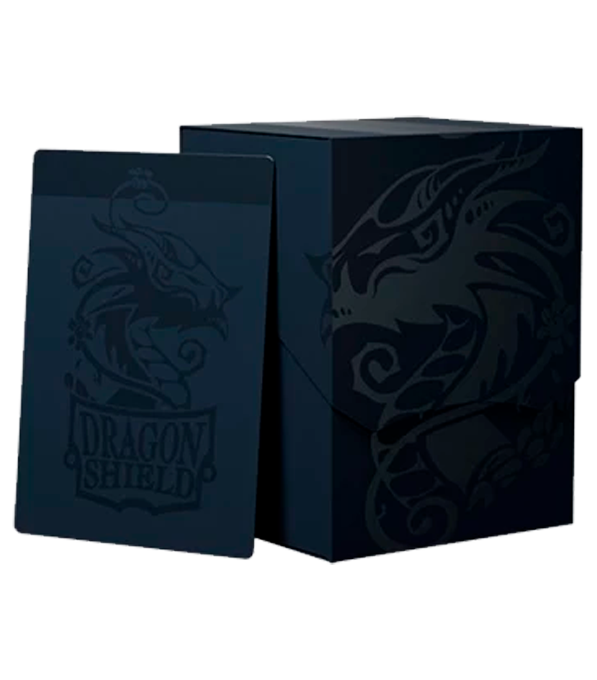 Caja de mazo Midnight Blue Azul Dragon Shield