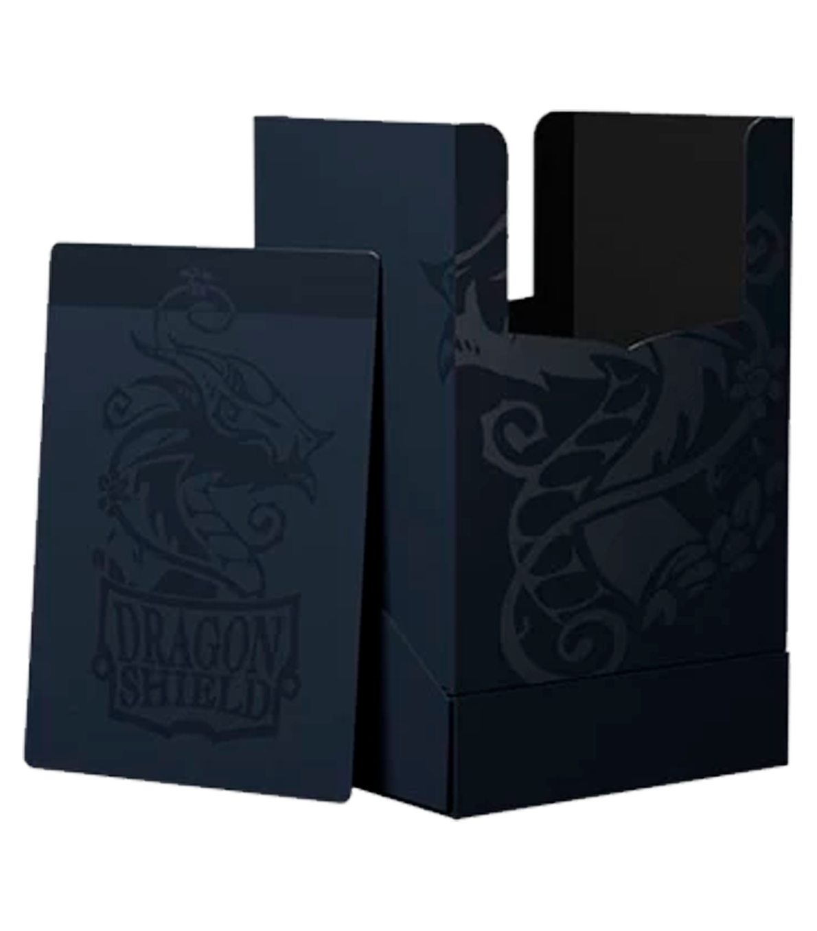 Caja de mazo Midnight Blue Azul Dragon Shield