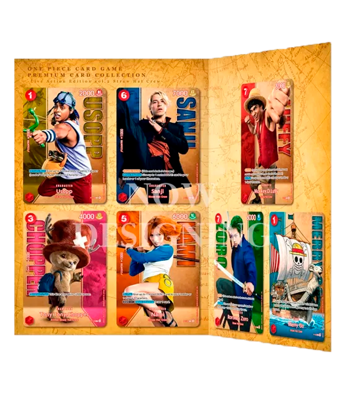 Premium Card Collection Live Action Edition Vol.2 - Straw Hat Crew - One Piece Card Game