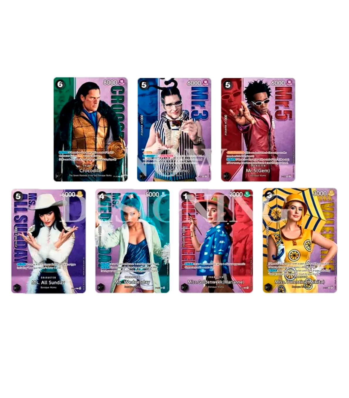 Premium Card Collection Live Action Edition Vol.2 - Baroque Works - One Piece Card Game