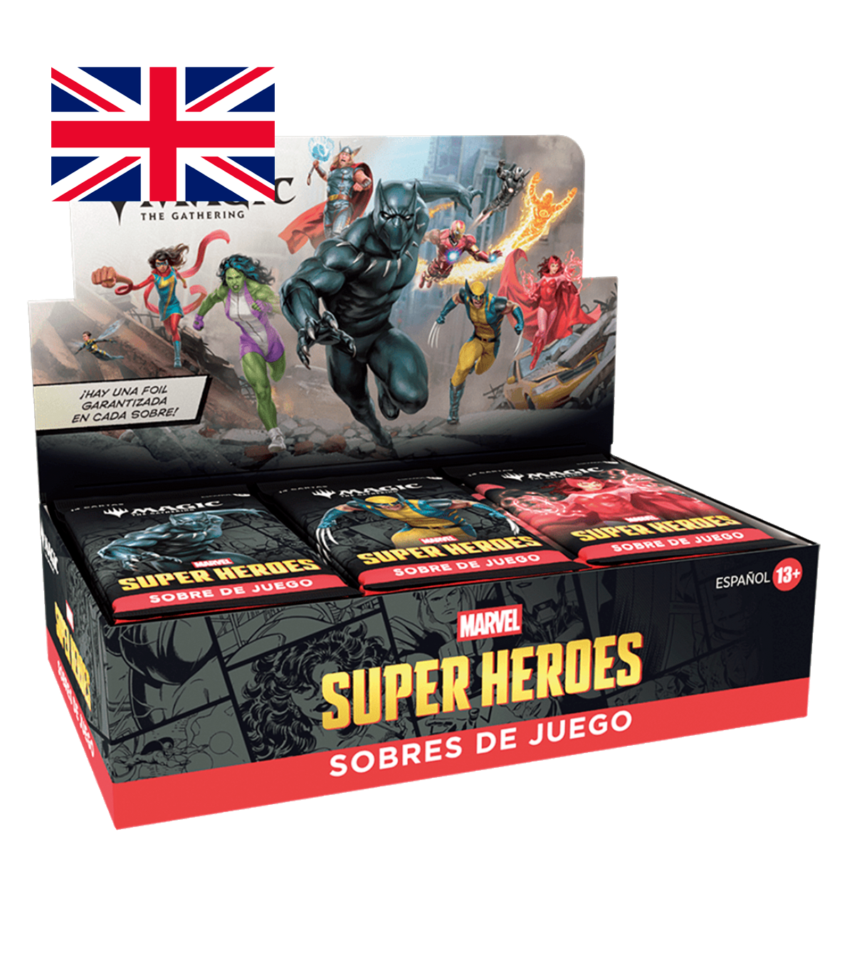 Play Booster Display (30 packs) Marvel Super Heroes English - Magic The Gathering