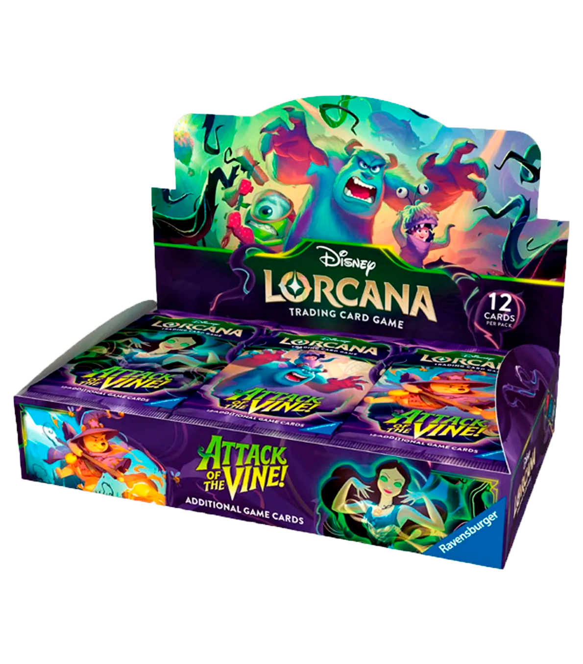 Caja de Sobres Inglés Attack of the Vine! - Disney Lorcana TCG