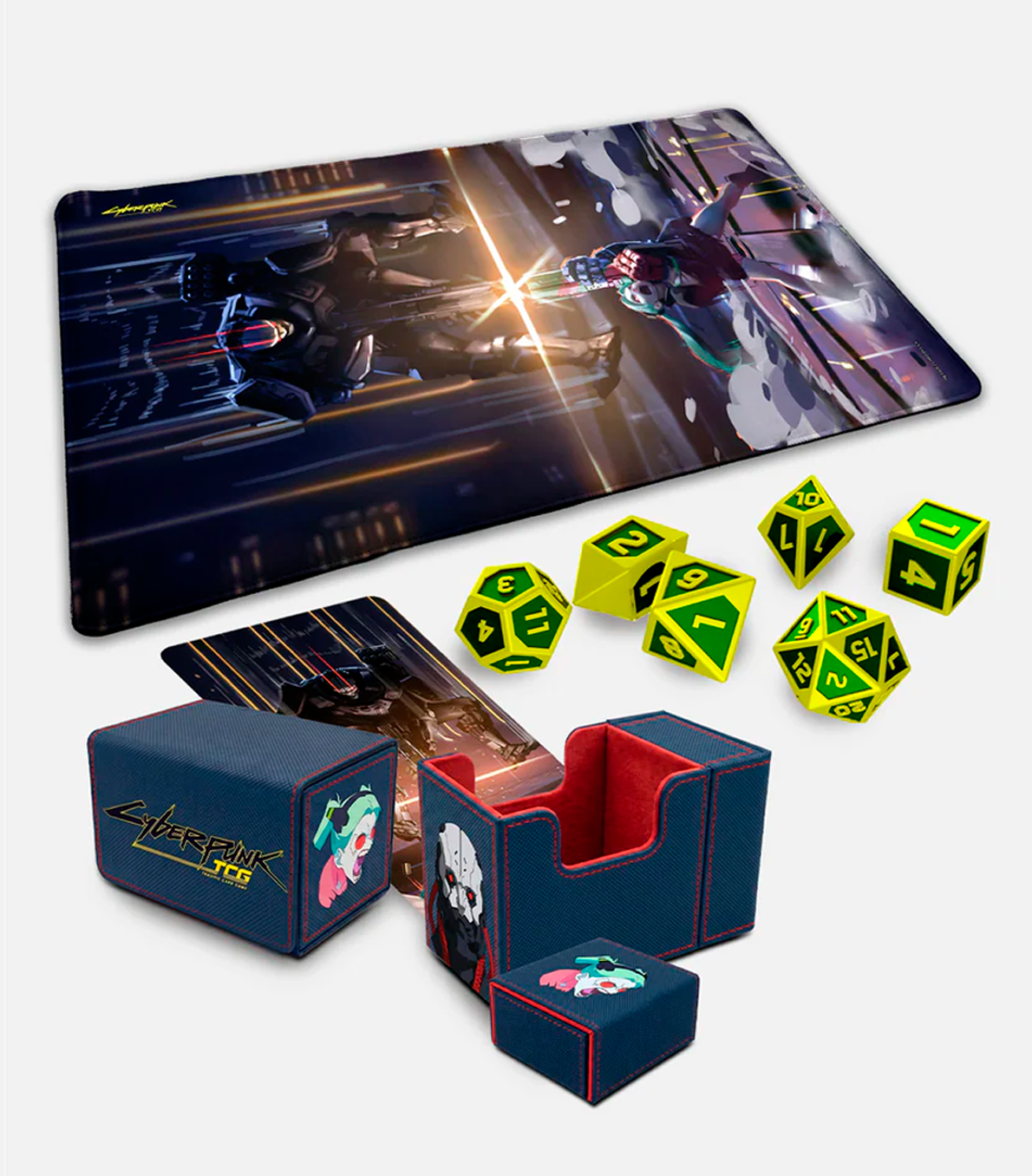 Cyberpunk TCG “The Moment” Premium Accesory Bundle