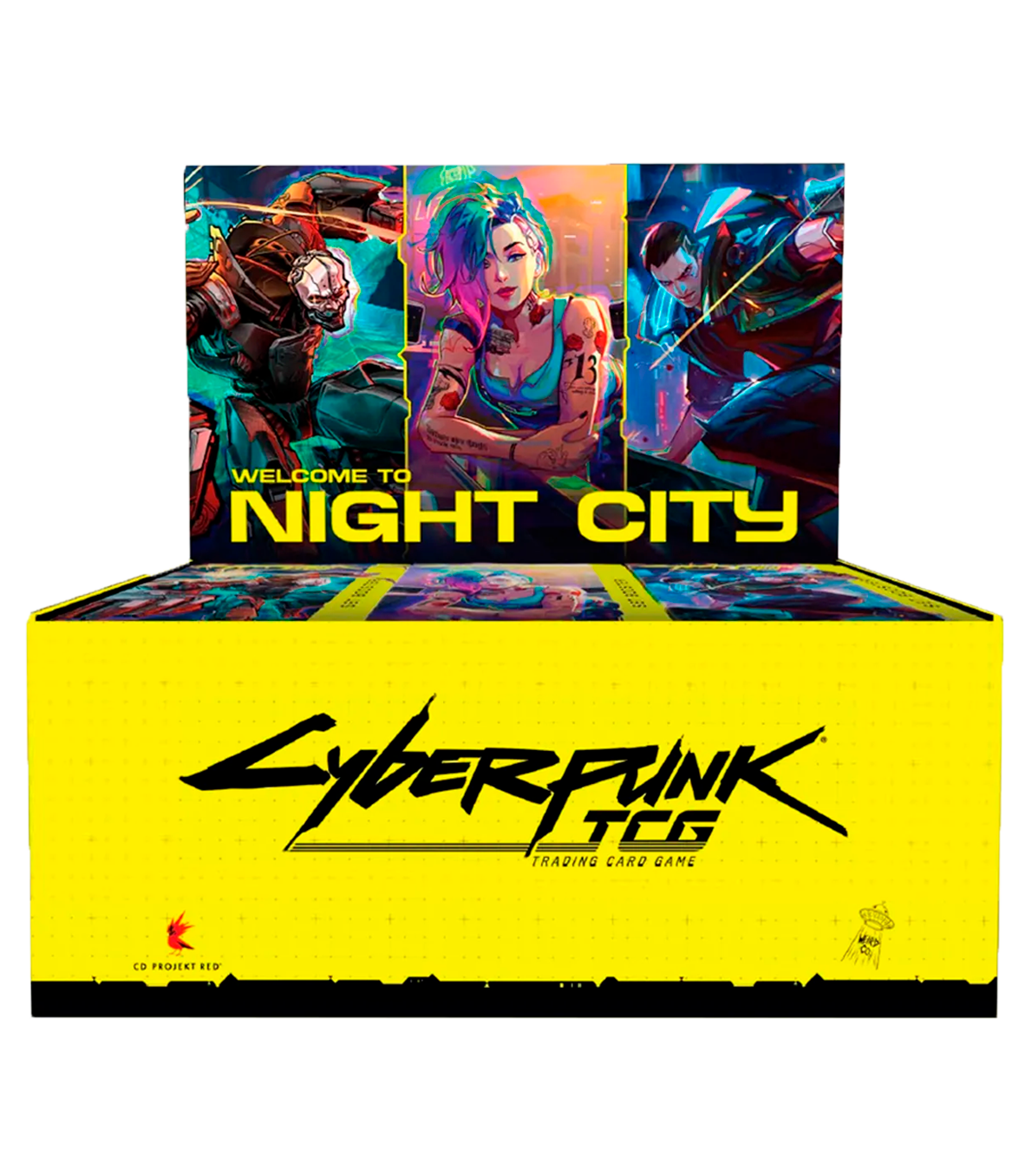 Booster Box Display (24 sobres) Welcome to Night City Inglés - Cyberpunk TCG
