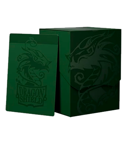 Caja de mazo Forest Green Verde Dragon Shield