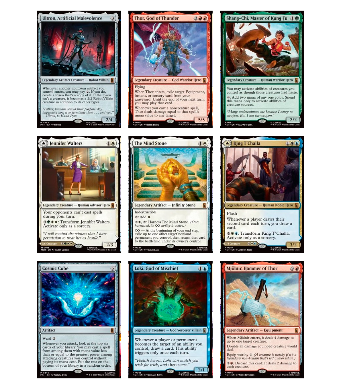 Play Booster Marvel Super Heroes Inglés - Magic The Gathering
