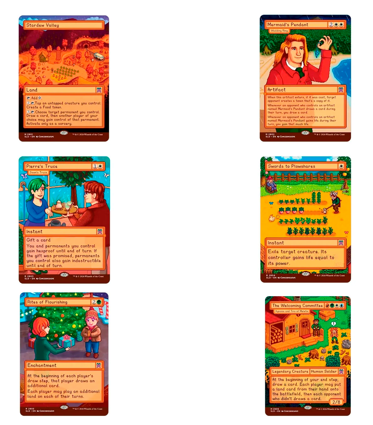 Secret Lair Drop x Stardew Valley Inglés - Magic the Gathering