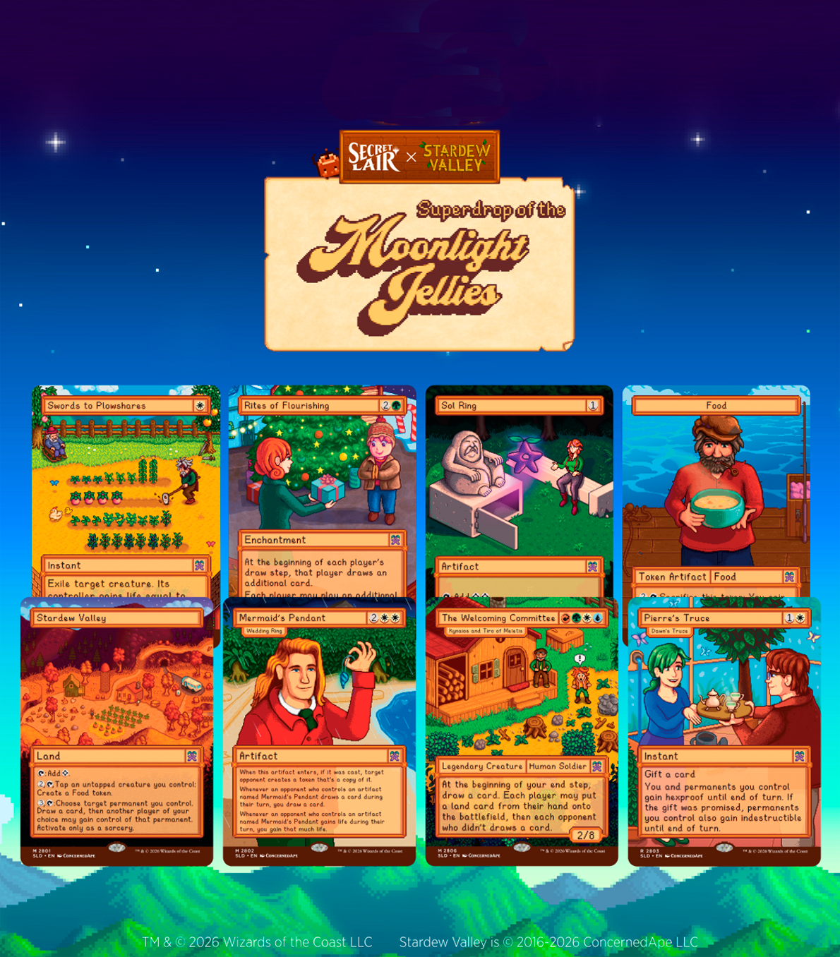 Secret Lair Drop x Stardew Valley Inglés - Magic the Gathering