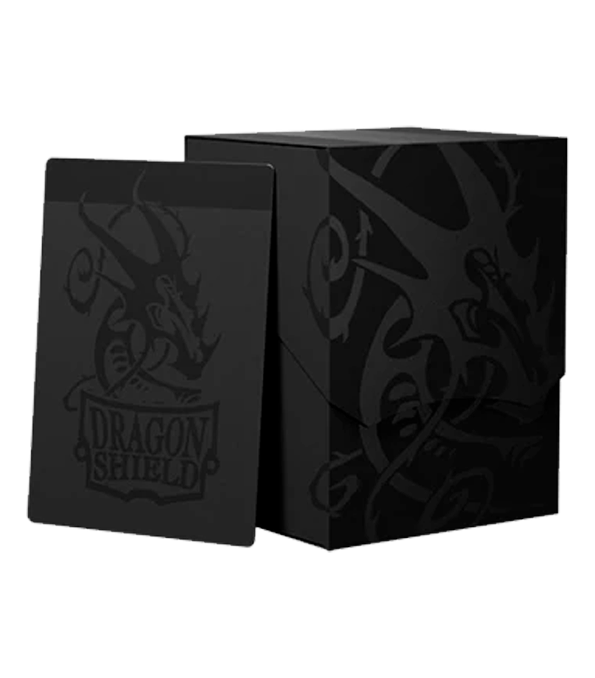 Caja de mazo Shadow Black Negro Dragon Shield