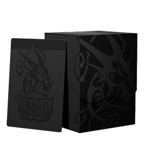 Caja de mazo Shadow Black Negro Dragon Shield