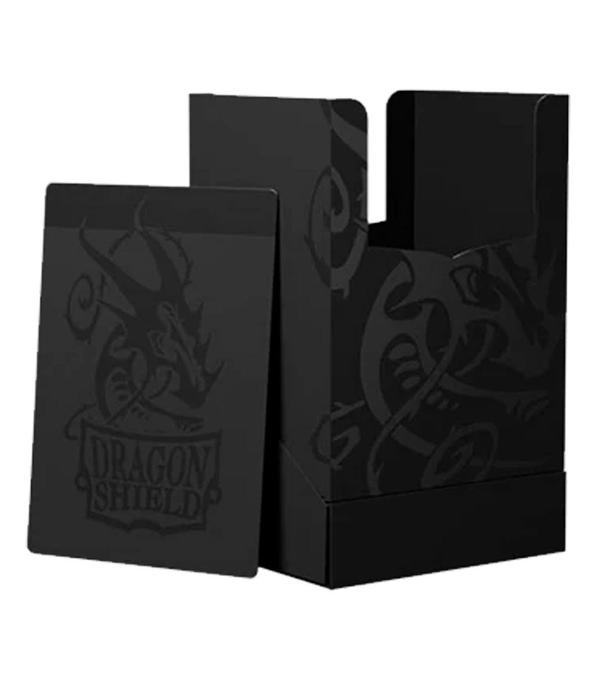 Caja de mazo Shadow Black Negro Dragon Shield