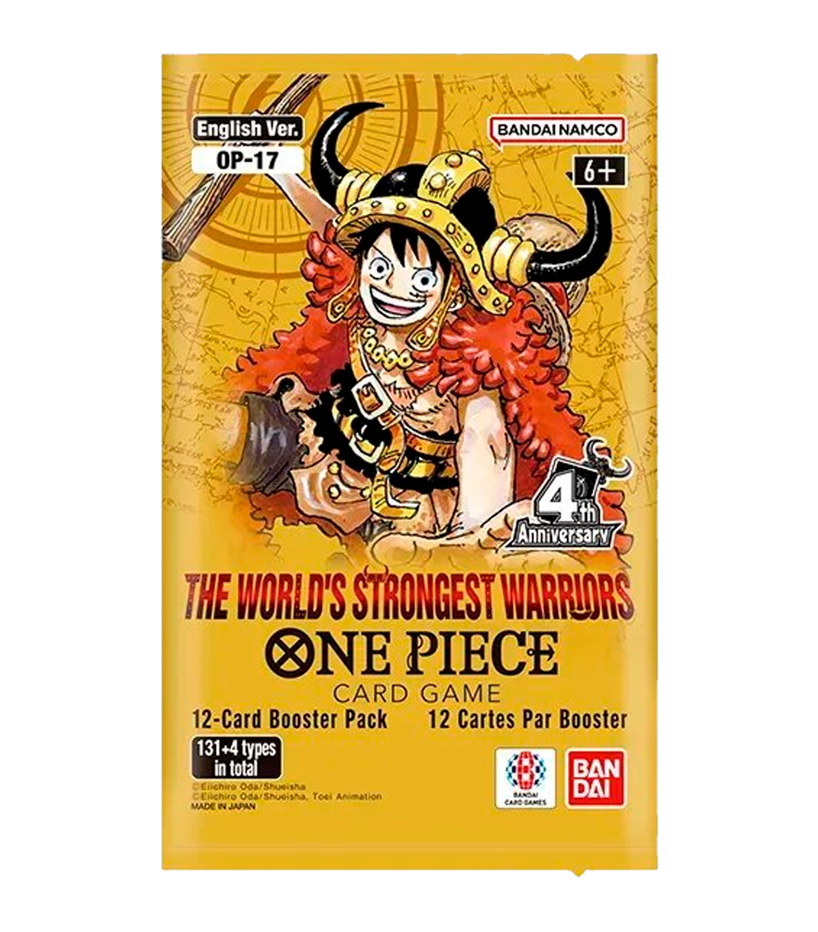 Sobre OP17 Inglés - One Piece Card Game