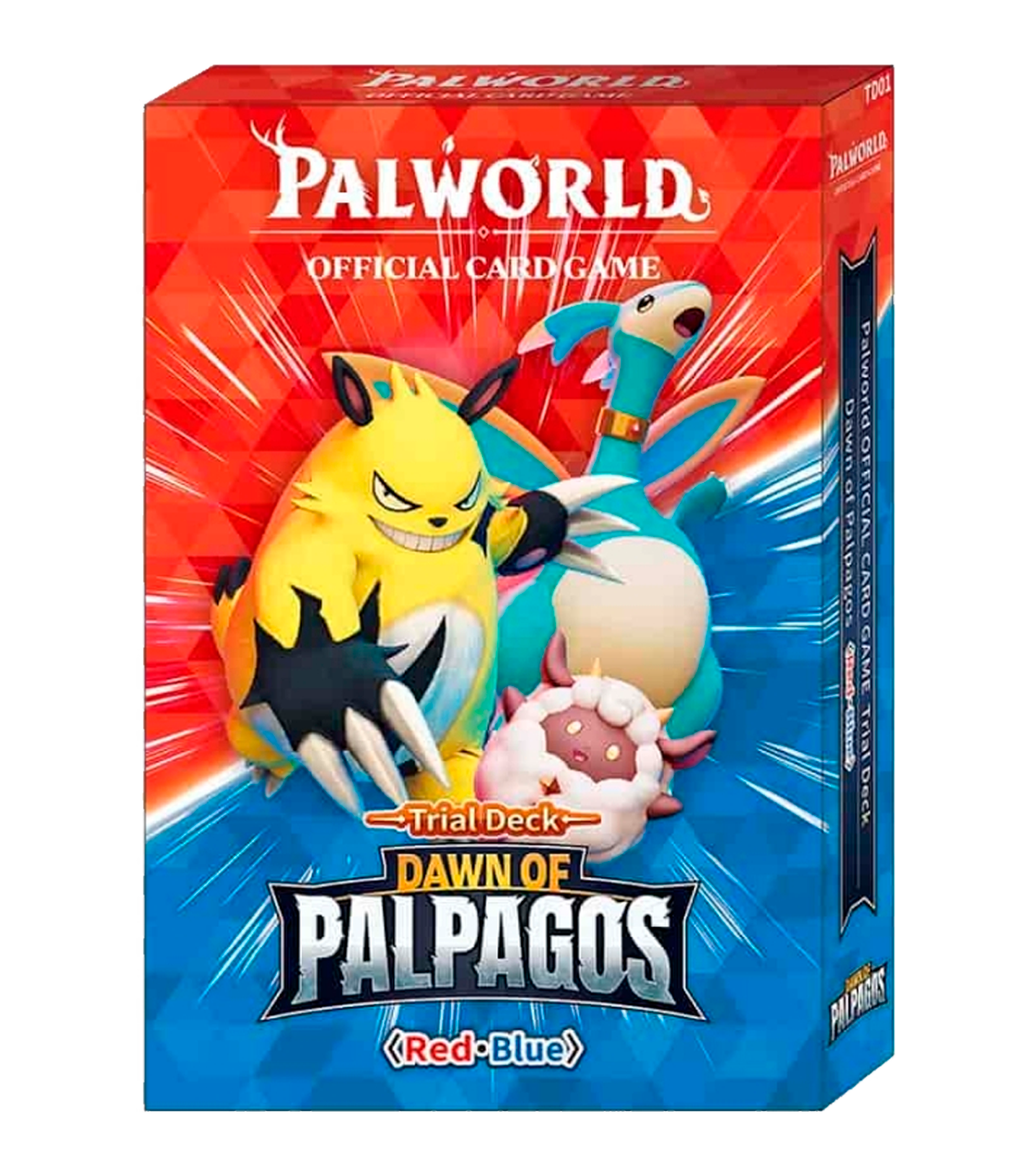 Mazo de Inicio Dawn Of Palpagos Red-Blue Inglés TD-01 - Palworld