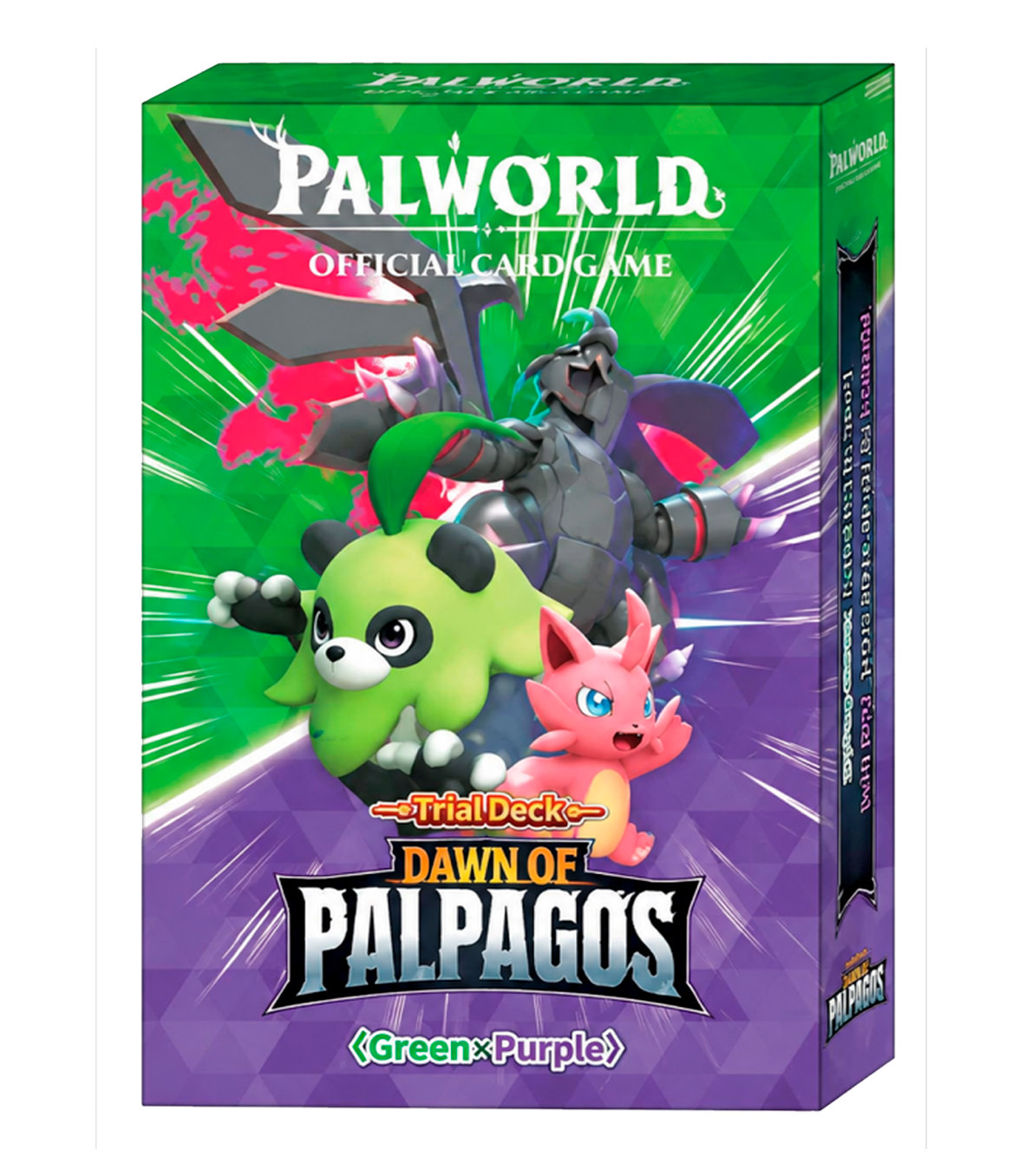 Mazo de Inicio Dawn Of Palpagos Green-Purple Inglés TD-02 - Palworld