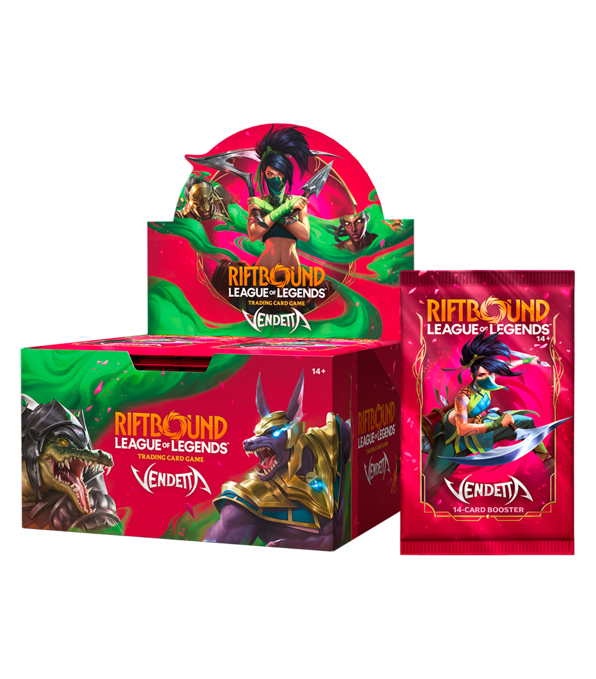 Riftbound: League of Legends TCG – Vendetta Booster Display (24 Sobres) – EN