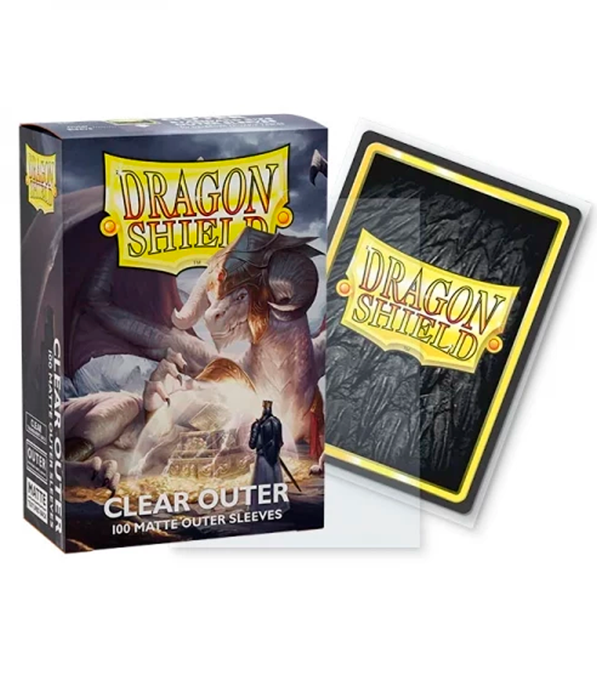 Fundas Standard Outer Sleeves Clear - Standar Size (100 fundas) Dragon Shield