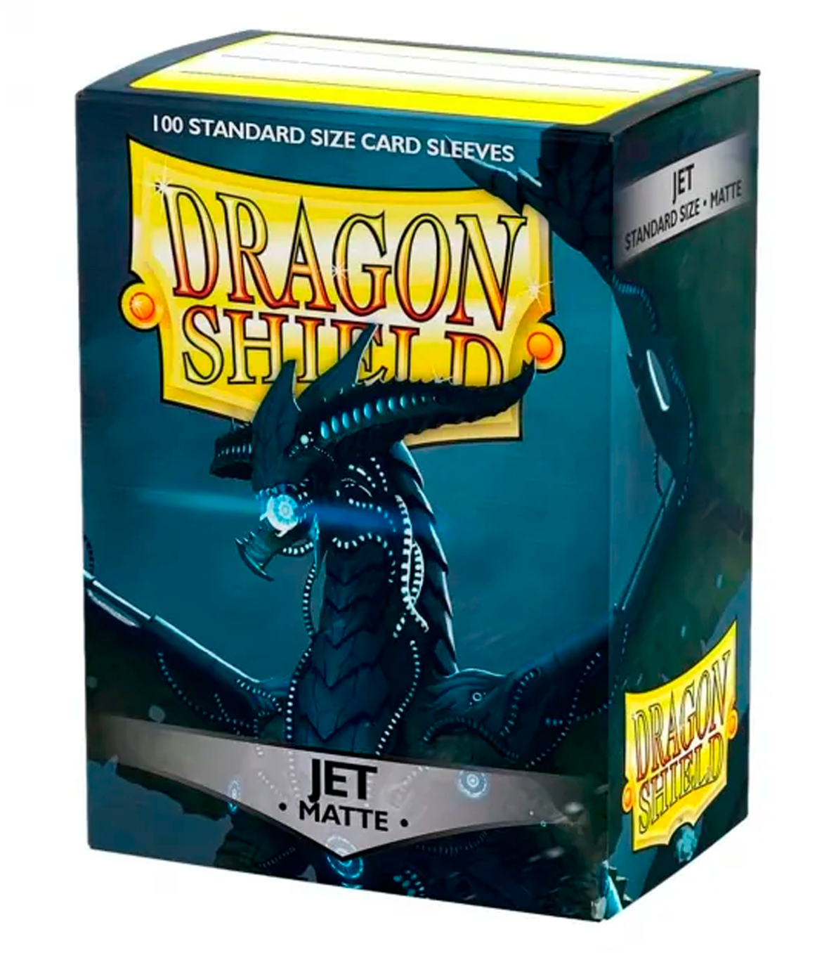 Fundas Standard Matte Negro Jet (100 fundas) Dragon Shield