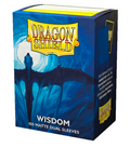 Fundas Standard 63 mm x 88 mm Dual Matte Wisdom Azul (100 fundas) Dragon Shield
