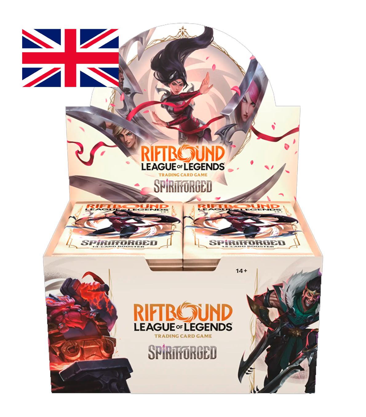 Riftbound: League of Legends TCG – Spiritforged Booster Display (24 Sobres) – EN